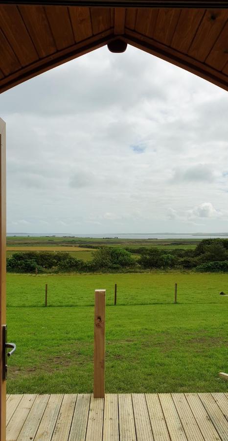 Lilly'S Lodges Orkney Hedgehog Lodge Finstown Exterior photo